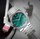 Tisso_t 1853 Prx Powermatic Quartz green silver