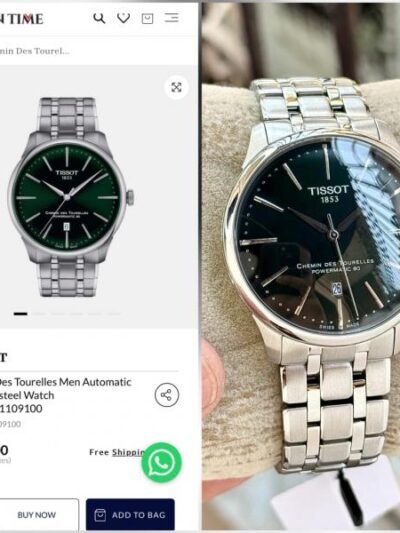 Tisso_t chemin des tourelles automatic Black