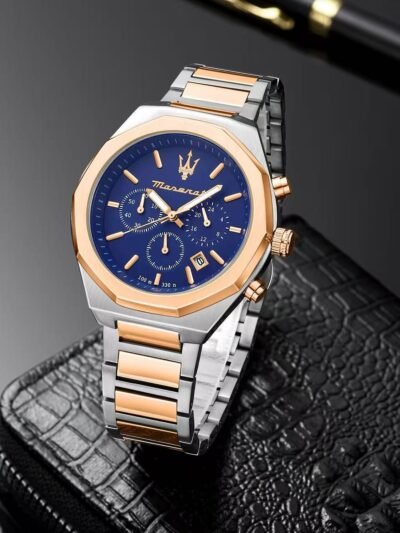 MASerati stile blue dial