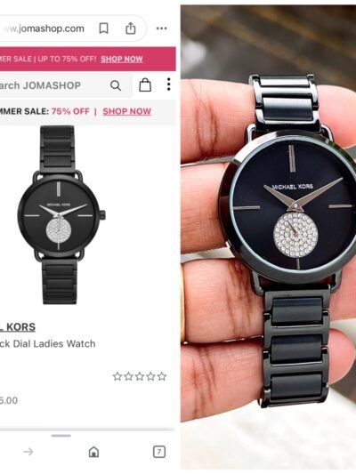 MICheal kors portia black