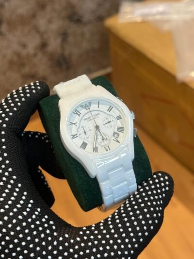 EMPorio armani ceramic white