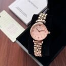 EMPorio armani classic pink dial