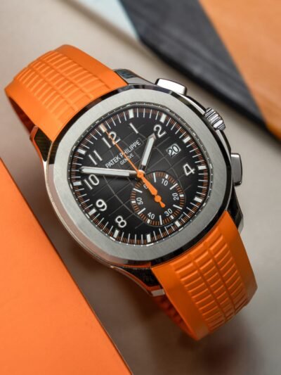 PAt_ek philipe Aquanaut 5164R Automatic Tangerine